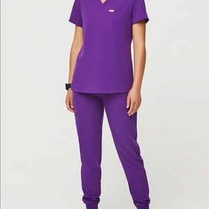 Figs scrub set-discontinued color Magic Purple